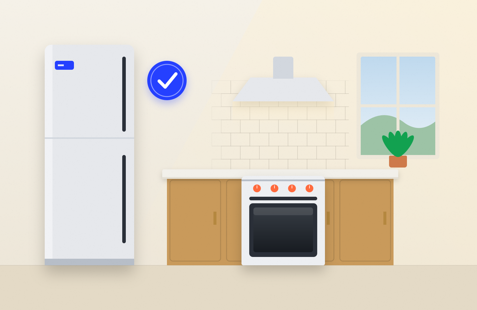 Kitchen appliances serviced by SM Tech Appliance